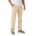 thumbnail image 4 of Men's and Big Men's Relaxed Fit Cargo Pants Winter Fleece Baggy Sweatpants, 4 of 4