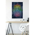 thumbnail image 2 of Brigid Ashwood - Rainbow Hamsa Wall Poster with Magnetic Frame, 22.375" x 34", 2 of 5