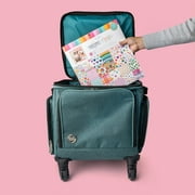 We R Crafters 360 Degree Rolling Craft Storage Bag-Mint