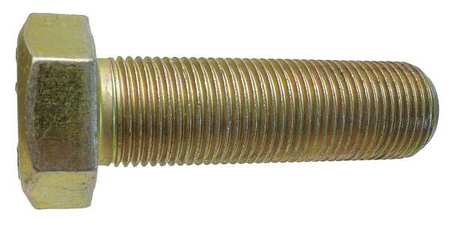 UNF 3//8/" FINE THREAD X 2.1//2/" HIGH TENSILE HEXAGON BOLT ZINC PLATED 4 PACK