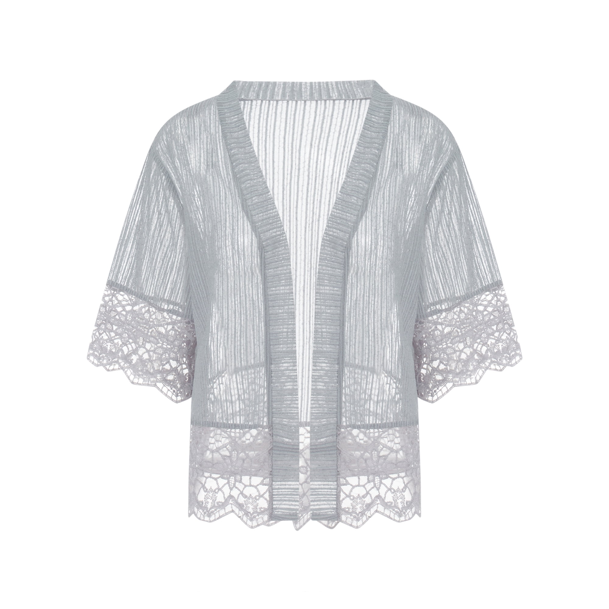 Boléro Dentelle Mariage Femme - Ivoire - Écharpe Enveloppante Florale - Neuf Avec étiquettes