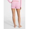 thumbnail image 3 of No Boundaries Sleep Pointelle Knit Shorts, Women’s XXS-3X, 3 of 6