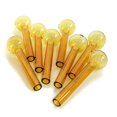 thumbnail image 1 of 8 Pieces Of Yellow Reusable Glass Oil Lamp Burners, 1 of 5
