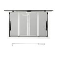 thumbnail image 4 of Garvee 36" x 24" Aluminum Alloy Concession Window for Food Trucks – 4 Sliding Screen Windows, Protective Awning, Drag Hook, and 85-Degree Opening for Mobile Catering and Concession Trailers, 4 of 7