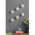 thumbnail image 4 of A&B Home Selenite Stone Flower Taper Candleholder 5.5" x 5.5" x 4.5", 4 of 6