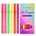 thumbnail image 2 of 6 Colors Face Paint Makeup, Sweatproof, Smudgeproof, Waterproof UV Eye Liner Set, Glow Face Painting Kit for Adults Artist Halloween Christmas Birthday Party, 2 of 8