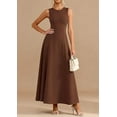 thumbnail image 2 of PRETTYGARDEN Women's Summer Tank Maxi Dress Spring Sleeveless Swing A Line Long Flowy Elegant Cocktail Dresses Pockets, 2 of 9
