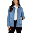 thumbnail image 3 of Well Worn Ladie's Denim Chore Jacket | Light Denim, XL, 3 of 3