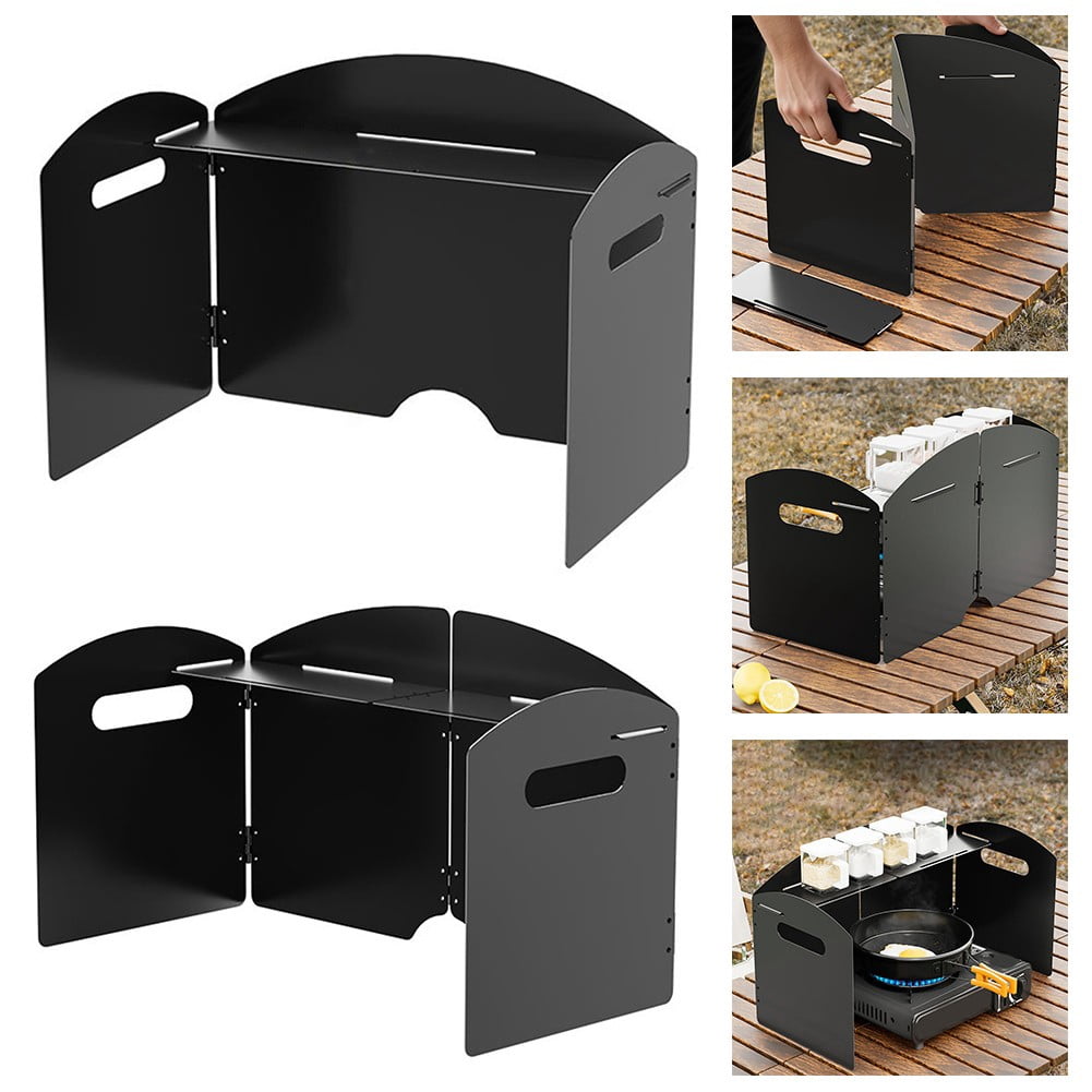 yaaqii Portable Foldable Camping Wind Shield: Essential Gas Stove Protection for