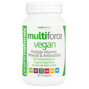 PRAIRIE NATURALS MultiForce Vegan Multiple Vitamin & Mineral (120 veg caps)