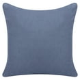 thumbnail image 6 of Ox Bay Theo 20" x 20" Blue Buttoned Cotton Adult Decorative Throw Pillow, 6 of 9