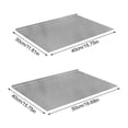 thumbnail image 2 of Stainless Steel Cutting Boards for The Kitchen, Suitable for Meat, Fruits, Vegetables, Bread, and Baking Large-sized Cutting Boards (40 x 30cm/15.7 x 11.8 in), 2 of 5
