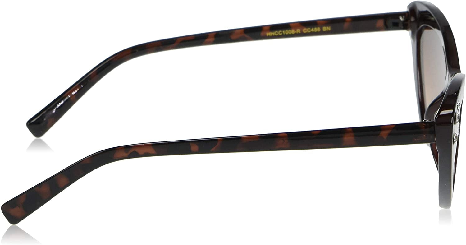 Circus NY by Sam Edelman Women CC486 Retro Glitz UV400 Protective Cat Eye Fashion Sunglasses, 55mm