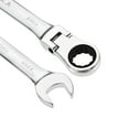thumbnail image 3 of Unique Bargains 23mm Flex-Head 72 Teeth Box Ended Ratcheting Combination Wrench, CR-V Steel, 3 of 5