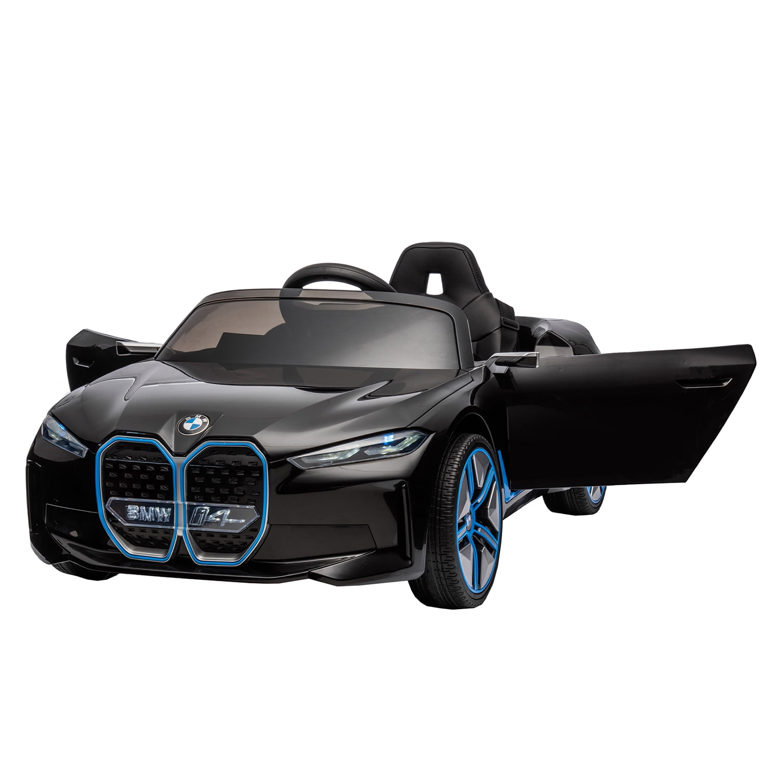 CIPACHO 12v Kids Ride On Car with 2.4G Parents Remote Control, Licensed BMW I4, Electric Car for Kids, 3 Speed Adjustable, Black CIPACHO 12v Kids Ride On Car with 2.4G Parents Remote Control, Licensed BMW I4, Electric Car for Kids, 3 Speed Adjustable, Black