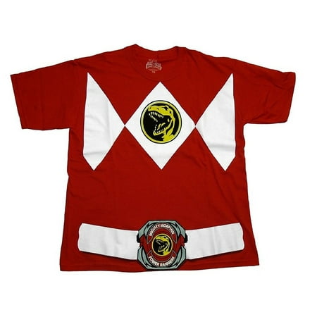 Power Rangers Adult Red Ranger Costume T-Shirt