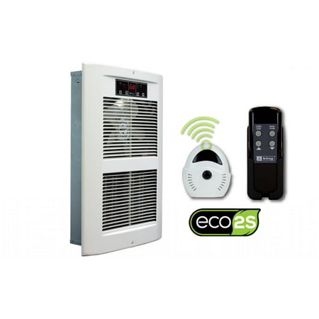 

King Electric LPW Eco2S 4500W / 240V 2-Stage Electric Wall Heater White Dove