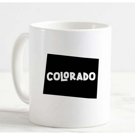 

Coffee Mug Colorado Cute United States White Cup Funny Gifts for work office him her