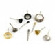 thumbnail image 3 of Kit de herramientas rotativas eléctricas, de mini amoladora Taladro eléctrico Molienda de grabado Hobby Fresado Pulido Carga - Gris 174PC, 3 of 9