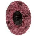 thumbnail image 3 of 3M Surface Conditioning Disc 07486 Scotch-Brite Roloc; Abrasive Disc; 3 Inch Diameter; Medium; Maroon; Aluminum Oxide; Roloc Quick Change Attachment System; Box Of 25, 3 of 4