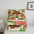 thumbnail image 5 of Erosebridal Animal Frog Bedding Sets King With Comforter,Red Mushroom Comforter Sets King Size,Botanical Decor,Reversible,Ultra Soft,3-Piece, 5 of 8