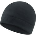 thumbnail image 3 of Beanie Cap - Soft Knit Beanie Hat - Warm and Durable- Black Beanie Fleece Watchman Cap Warm Beanie Season Men Line, Cap, 3 of 5