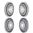 thumbnail image 1 of Genius Front Rear Coated Disc Brake Rotors Kit for Car Ford Mustang KG-101546, 1 of 9