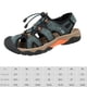 thumbnail image 2 of Sandalias de senderismo para hombre Sandalias de playa con punta cerrada Sandalias para caminar de cuero Ligeras, 2 of 9