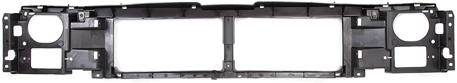 ECOTRIC Header Panel Grille Mount Panel for 1992-1997 Ford F-150 F-250 Bronco Replacement for FO1220113 F6TZ8A284AC 