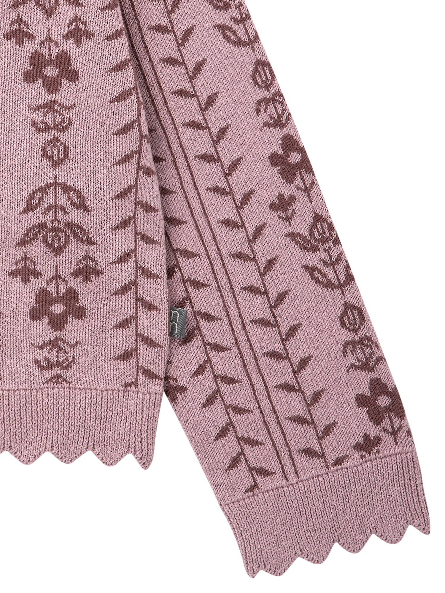 Modern Moments by Gerber Toddler Girl Jacquard Sweater and Pant Set, 2-Piece, Sizes 12 Months - 5T