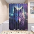 thumbnail image 3 of Shower Curtain Set 4 Piece for Bathroom Decoration, Butterflies and Flowers Bathroom Sets with 1 Fabric Shower Curtain and 3 Non-Slip Bathroom Rugs Accessories with Hooks, 3 of 8