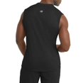thumbnail image 2 of Champion Camiseta clásica para hombre con estampado de pantalla, color negro, talla pequeña, 2 of 4