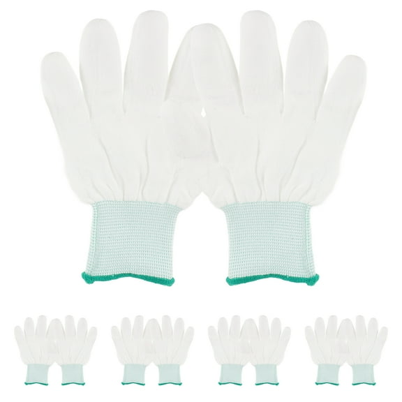 WRISTBIQUE Ergonomic Design Quilting Gloves Nylon Fitted 12 Pairs