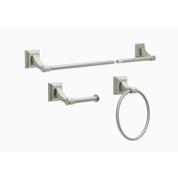 Delta Bellamy BLY63-BN Brushed Nickel 3 Piece Bath Hardware Set