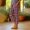 Pink, variant on Women Pants High Elastic Waisted Grid Cropped Pants Casual Cozy Going Out Trousers with Pockets