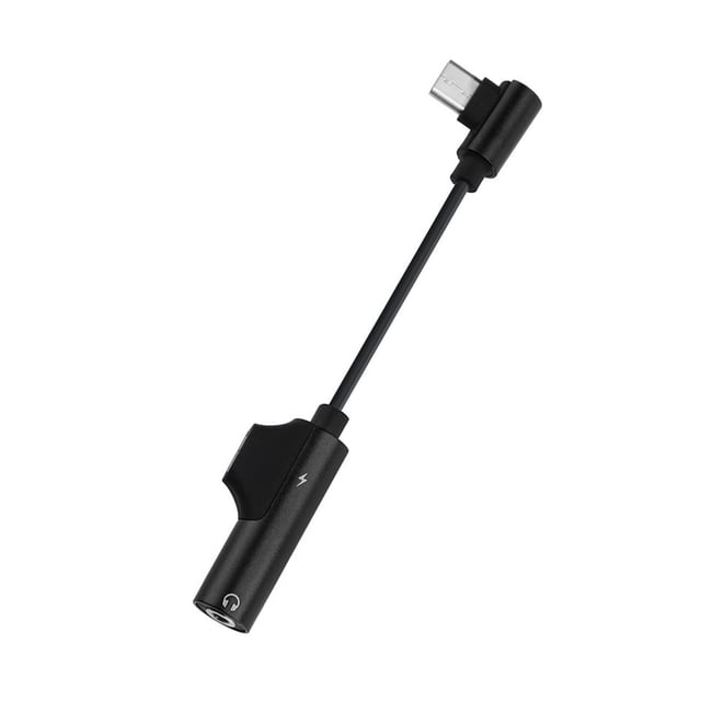 unbranded 2Ud Cable Converter Tipo Jack 35Mm Para Teléfono Con Función De Micrófono Negro