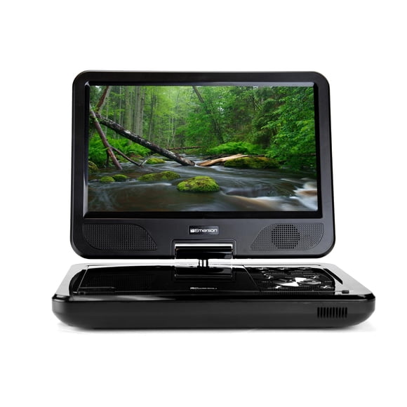 Reproductor de DVD portátil Emerson EPD-1050 de 10 pulgadas con TV ATSC
