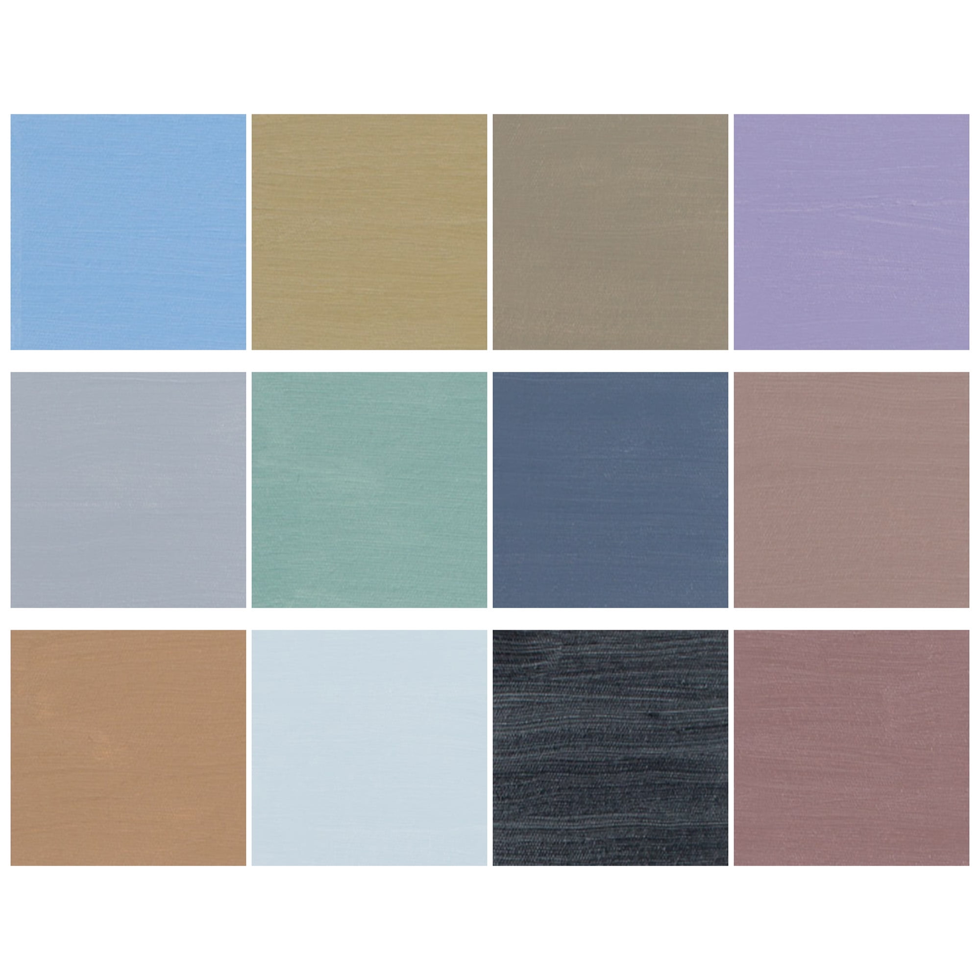 12 Shades Of Grey Acrylic Paint Colors - Brown Grey 75ml (2.5 oz.), Highly Pigmented Grey Acrylic Colors for Painting & Crafts