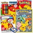 thumbnail image 1 of Paquete de libros para colorear Pokémon Kids de 4 a 8 años con póster y tarjetas, 1 of 7