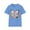 Carolina Blue, variant on Butterfly Shirt, T Shirt with Butterfly, Monarch Shirt