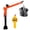 2000 lbs, variant on Electric Winch 2000 lb 12V Truck-Mounted Crane Hoist Pickup Truck Crane, Swivel Lift Electric Hoist with 360° Swivel, Jib Cranes for Building, Transport & Lifting