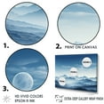 thumbnail image 3 of Designart "Serenity Amidst Alpine Peaks" Landscape Mountains Floater Framed Wall Art Prints, 3 of 5