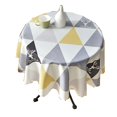 thumbnail image 4 of Nordic Style Round Long Tablecloth Simple Waterproof Restaurant Hotel Household Round Dining Table Tablecloth Printing, 4 of 6