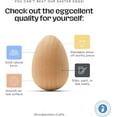 thumbnail image 6 of Fake Eggs to Paint, Pack of 25 Smooth Standable Wooden Eggs for Crafts, 2-1/2 Inch Wooden Easter Eggs Decor, Wood Chicken Eggs to Paint & Dye, by Woodpeckers, 6 of 10