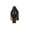 thumbnail image 4 of FLORAL Ada Women Wide Width Sequins Vamp and Rhinestone Ornament Pumps BLACK 6, 4 of 6