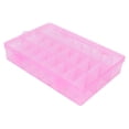thumbnail image 1 of Caja de almacenamiento para decoración de uñas, 24 rejillas, caja de almacenamiento para decoración de uñas, contenedor de diamantes de imitación, funcionalidad inteligente, 1 of 8