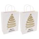 thumbnail image 1 of KAKOWELY 2 bolsas de regalo navideñas de papel para fiestas, contenedor de dulces, 1 of 4