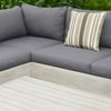 Ove Decors Beranda 3 Piece Wood Sectional Patio Set Com Ove Decors Beranda 3 Piece Wood