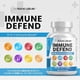 thumbnail image 5 of Clean Nutraceuticals Suplemento de apoyo a la defensa inmune 8 en 1 con zinc 50 mg de quercetina, VIT C 1000 mg, vitamina D3 5000 UI, saúco, jengibre - Refuerzo del sistema inmunológico para adultos,, 5 of 5