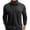 Black, variant on Men's Long Sleeve Tops Fashion Front Double Pockets Lapel Tees Polo Solid Color Plus Size Golf Shirts Outdoor Vacation